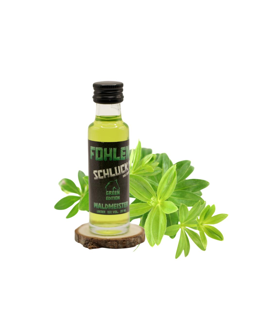 Fohlenschluck Waldmeisterlikör – Green Edition (20 ml)
